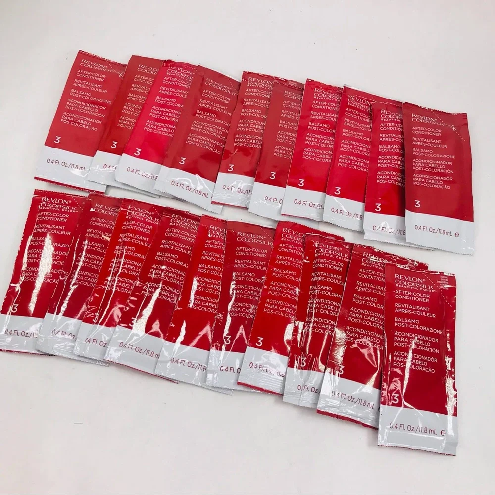 Revlon Color Silk After Color Conditioner Step #3 New 0.4 fl oz Lot of 20